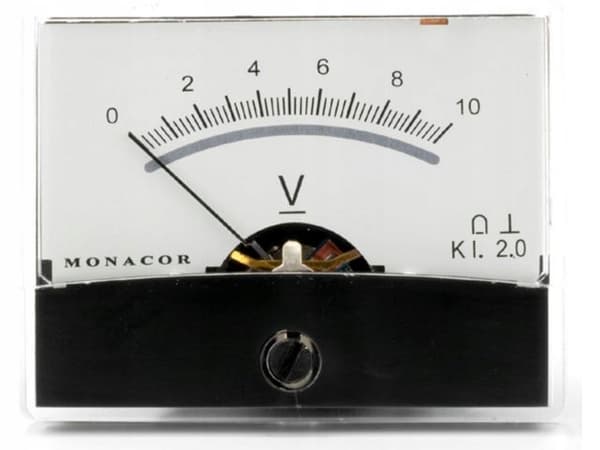 Monacor PM-2/10V - Bevægelige spolemålere