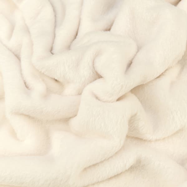 Minky fleece ecru