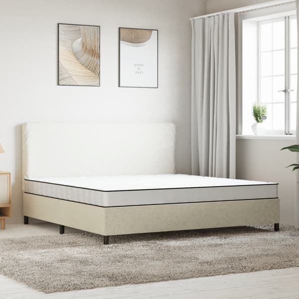 vidaXL skummadras, medium blød, 200x200 cm