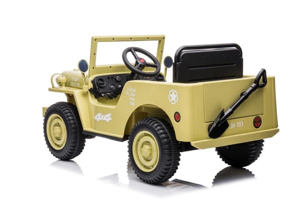 Batteridriven bil JH-103 Khaki 4x4