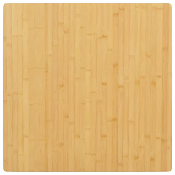 vidaXL bordplade 70x70x1,5 cm bambus