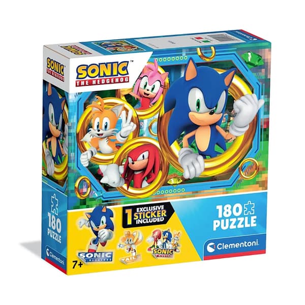Superpussel med 180 bitar. Superfärgad Sonic 1