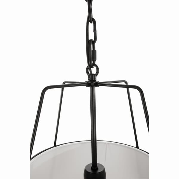 AMBER sort linnedlampe
