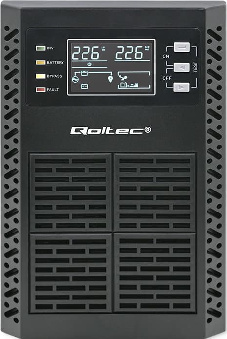 UPS Qoltec Pure Sine Wave 2000VA 2000W LCD USB