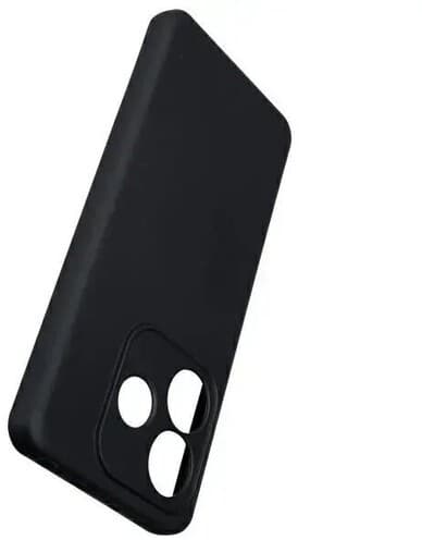Beline Silikone Bagcover til Xiaomi Redmi Note 14 Sort