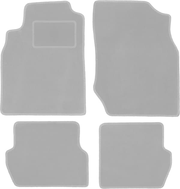 Grå bilmåtter til: Nissan Almera N16 hatchback (2000-2006)