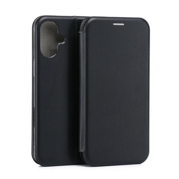 Beline Book Magnetisk Etui til iPhone 16 Plus Sort