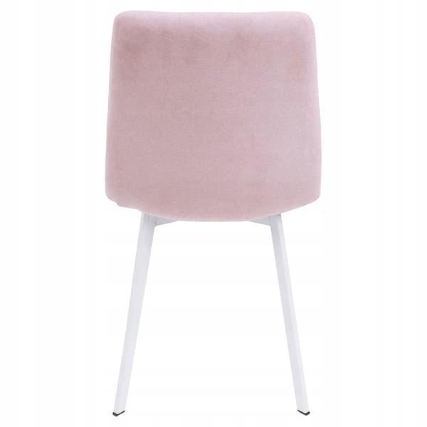 Klädd matsalsstol VERMONT rosa
