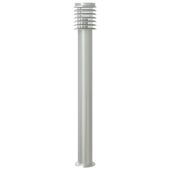 vidaXL havelamper med sensor, 3 stk., sølv, 110 cm
