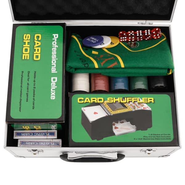 vidaXL pokerchipsæt, 300 dele, 4 g