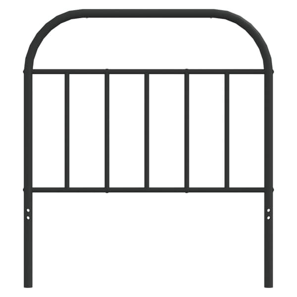 vidaXL metalsengegavl sort 80 cm