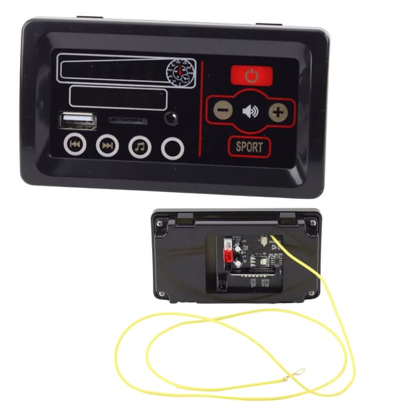 Musikpanel för batteridrivet fordon - 12V