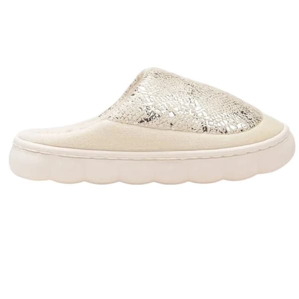 Damtofflor med tryck Beige Elis 36/37