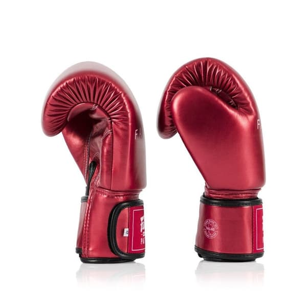 Fairtex Boxningshandskar BGV22 Metallic Röda 16oz