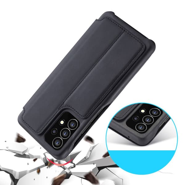 Flip-etui til Samsung Galaxy A53 5G, LC.IMEEKE, sort