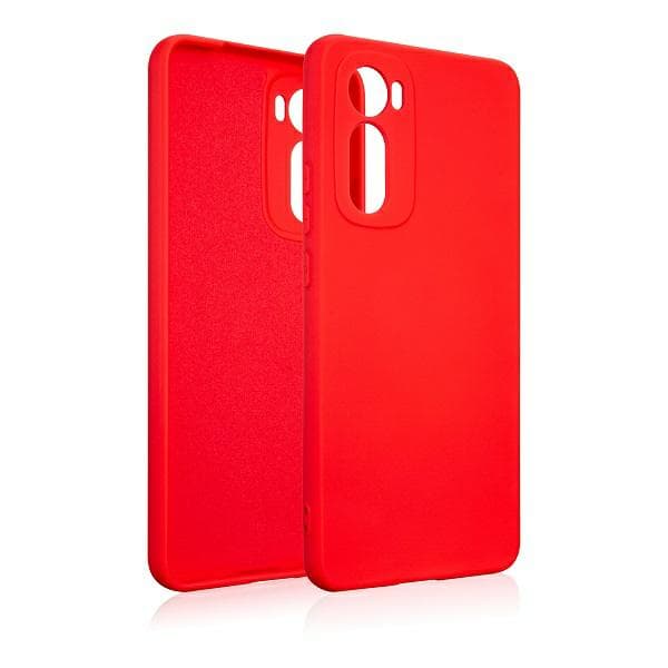 Beline Silikone Etui til Motorola Edge 30 Rød