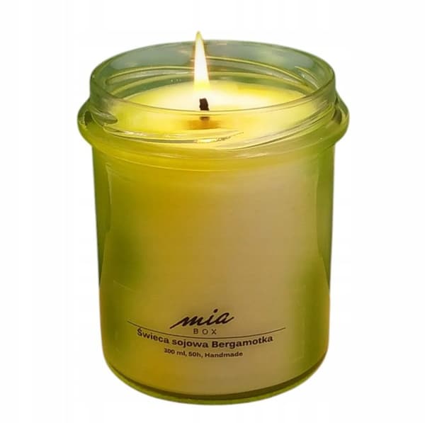 Marmoreret sojalys Bergamot 240g