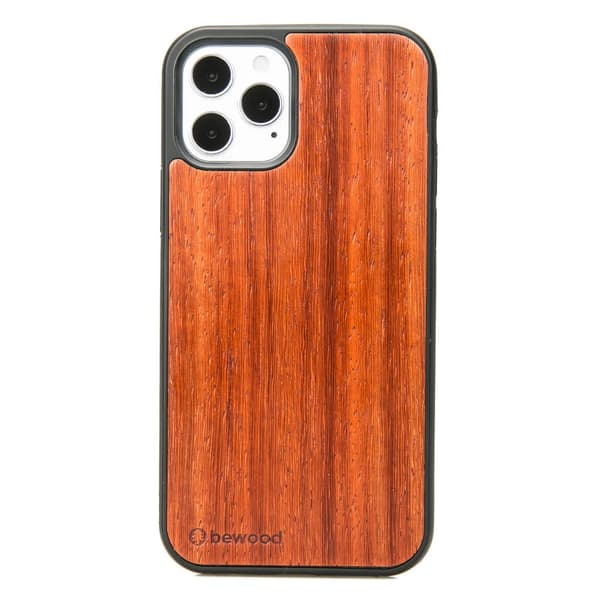 Træetui til iPhone 12 / 12 Pro PADOUK