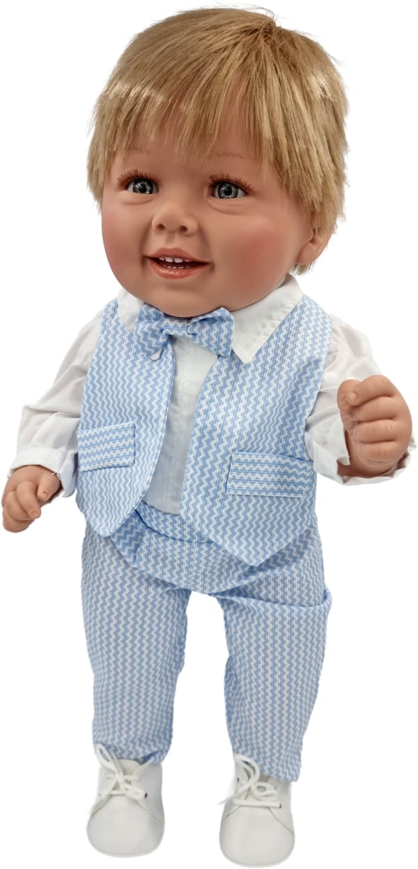 Manolo Boy docka, 47 cm, 5226, blond