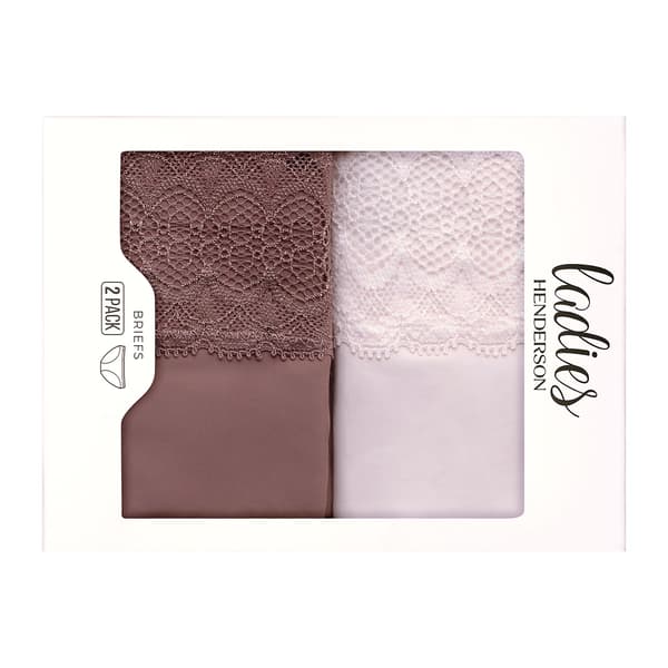 Polly högmidjade trosor 2-pack Henderson | Kräm, Beige M