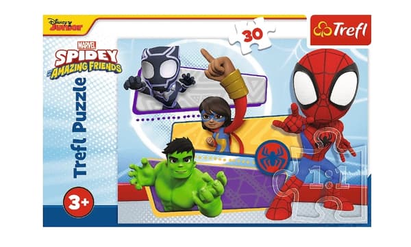 PUSLESPIL 30 MODIGE SPIDEY 18322