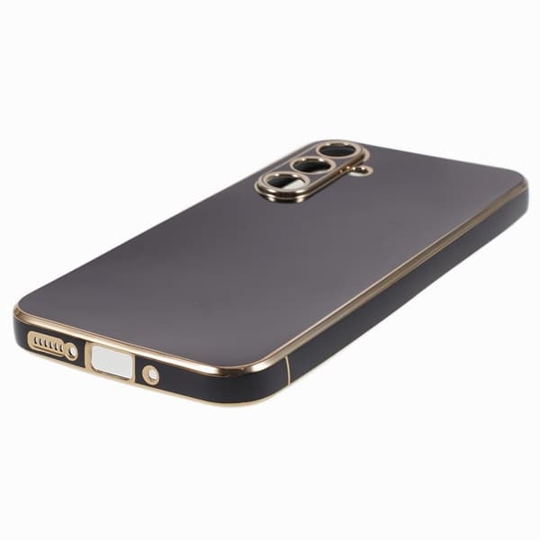 Etui til Samsung Galaxy S23 FE, Glamour CamShield, sort