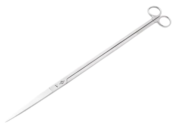 AKVARIESAXAR RAKA FÖR VÄXTER, ROSTFRITT STÅL, 35 CM