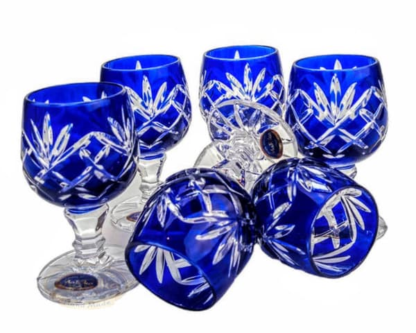 Koboltkrystal Vodka Glas 40 ml Ananas