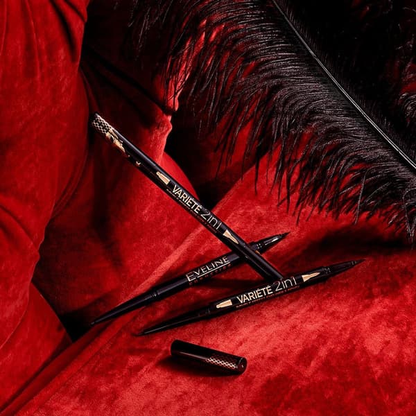 Eyeliner og øjenblyant 2 i 1