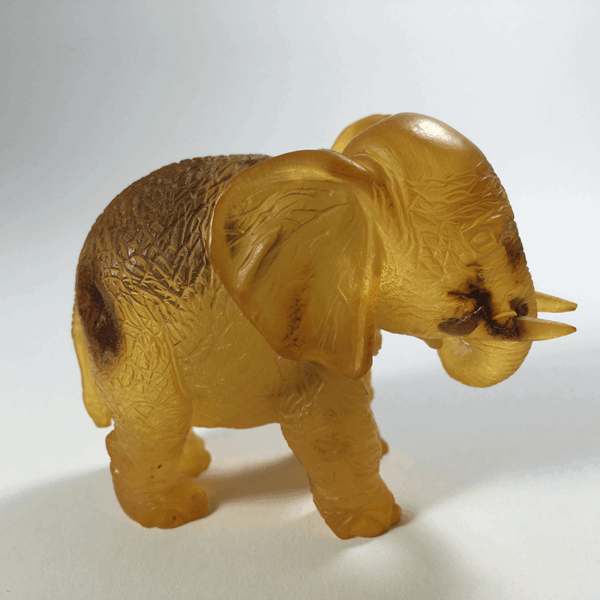 Elefant - Smycken från Baltisk Bärnsten