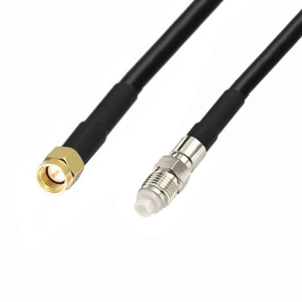 Antennekabel FME / gn / SMA / wt LMR240 1m