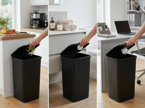 PRIME PLASTIKKURV 24L SORT - BEN
