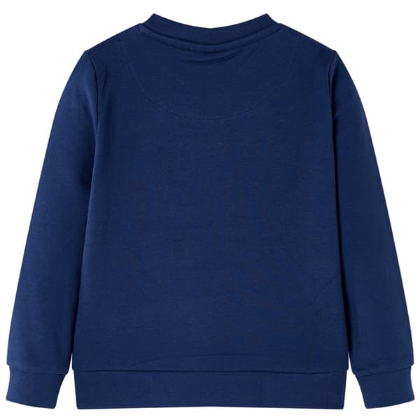 Børnesweatshirt, marineblå, 116