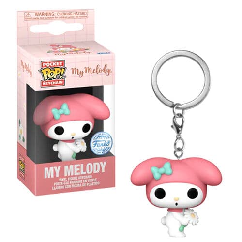 Funko POP nøglering Hello Kitty My Melody Spring Time nøglering samlerfigur