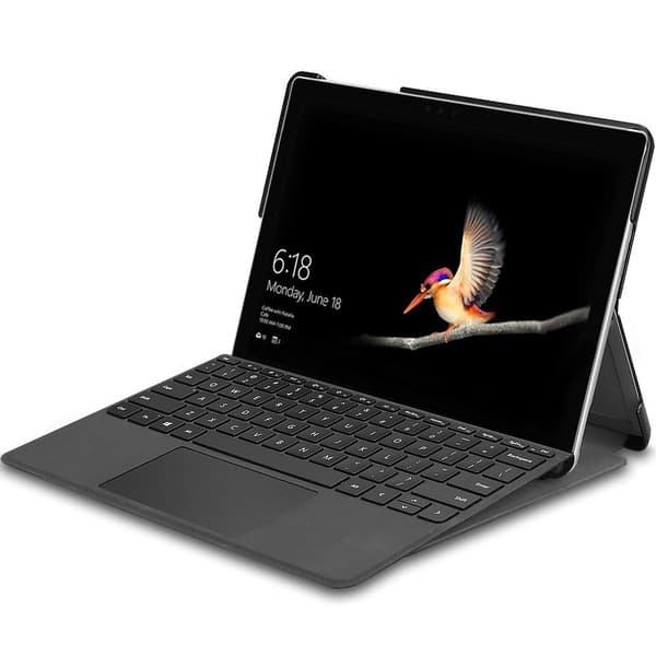 Etui til Microsoft Surface Go/Go 2/Go 3/Go 4, med stativ, sort