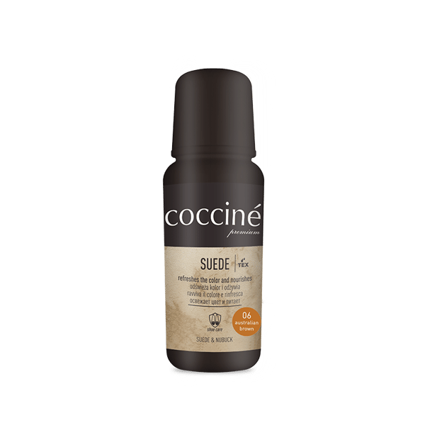 Mocka- och nubuckvård - COCCINE SUEDE ljusgrå 75 ml