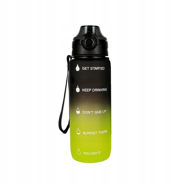 FLASKE 750ML GRØN-SORT STK PB 7361
