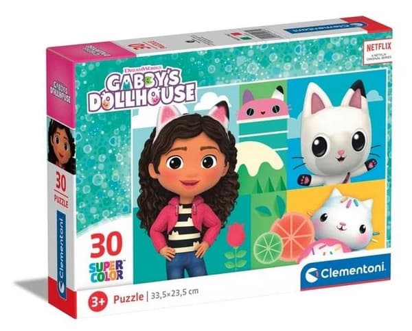 Puslespil 30 Super Farve Gabbys Dukkehus