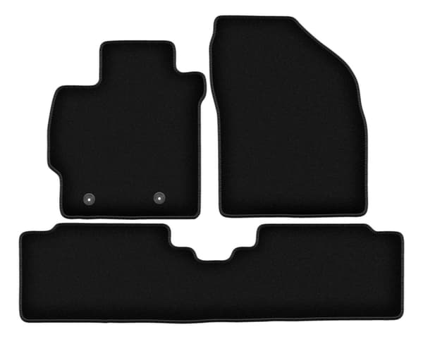 BASIC sorte velourmåtter til: Toyota Corolla E14 / E15 stationcar, sedan (2007-2012)
