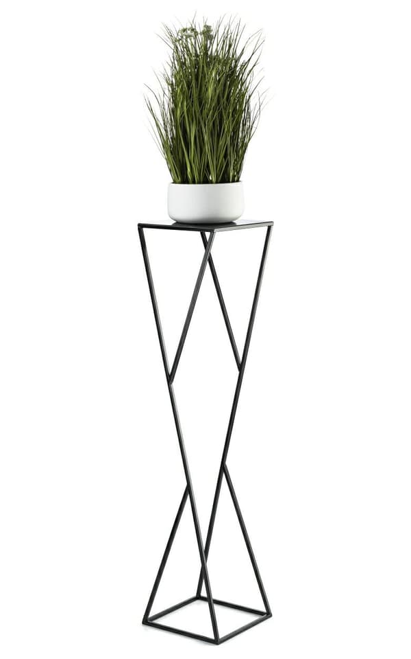 Modern LOFT svart blomställning 100 cm