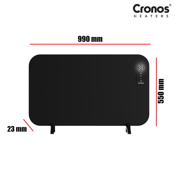 Cronos MT750TWP täysmusta infrapunalämmityspaneeli