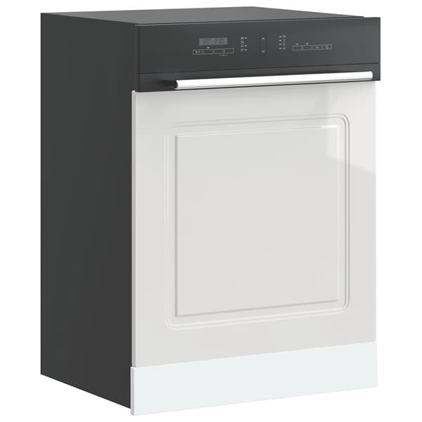 vidaXL Diskmaskinspanel Kalmar vit 60x1,5x67 cm