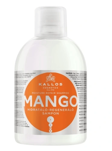 Kallos Mango Fugtighedsreparerende Shampoo 1000 ml