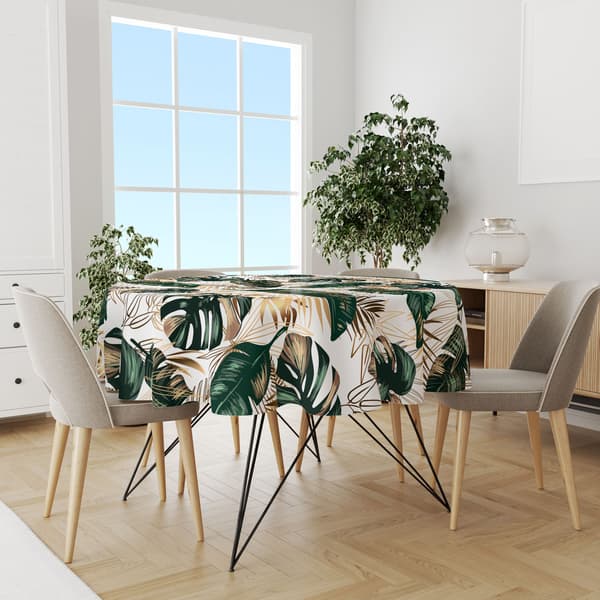 Rund duk tryck 050