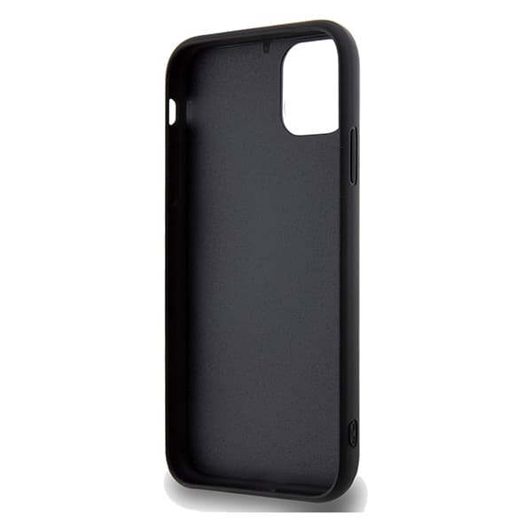 Guess Disco Metal Script-skal till iPhone 11/Xr, svart