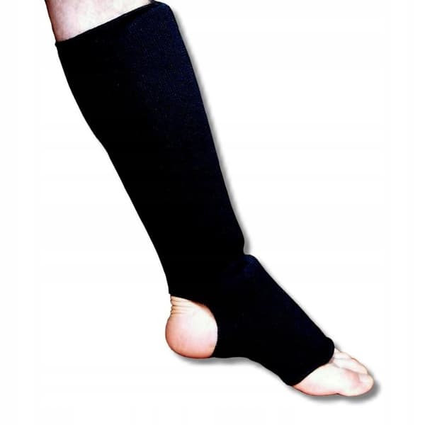 Elastiske skinnebensbeskyttere Sort XS
