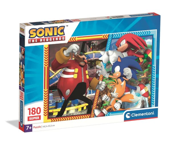 Super 180 brikkers puslespil. Sonic