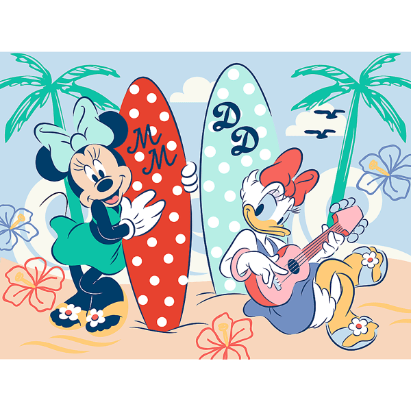 Disney Mimmi 30-delt farvegladstofset