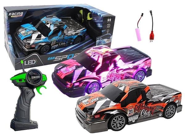 Radiourheiluauto valoilla 1:20 MIX