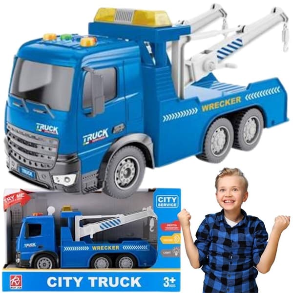 Kuorma-auto koukulla